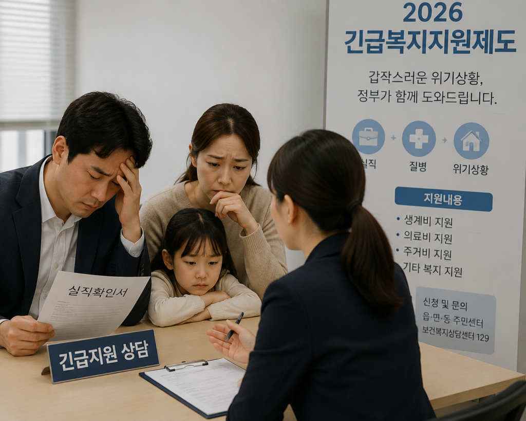 2026 긴급복지지원제도