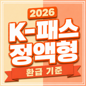 모두의 카드 일반형과 플러스형의 교통비 환급 기준을 비교한 안내 화면